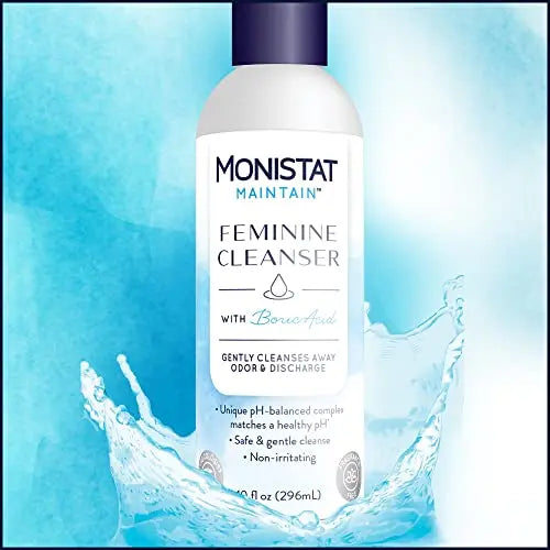 Monistat Boric Acid Feminine Cleanser, Fragrance Free Feminine Wash, 10 Fl Monistat Au supplements