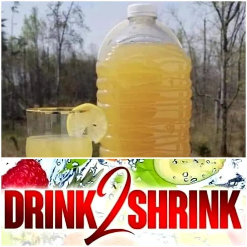 4 Week drink2Shrink Detox Formula Start Losing That Stubborn Belly Fat! (Green Apple) Heath Secret Au supplements