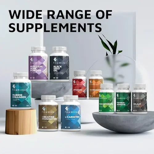 Fitimins Marine Collagen Capsules, 2000mg with Hyaluronic Acid & Vitamin C Fitimins Au supplements