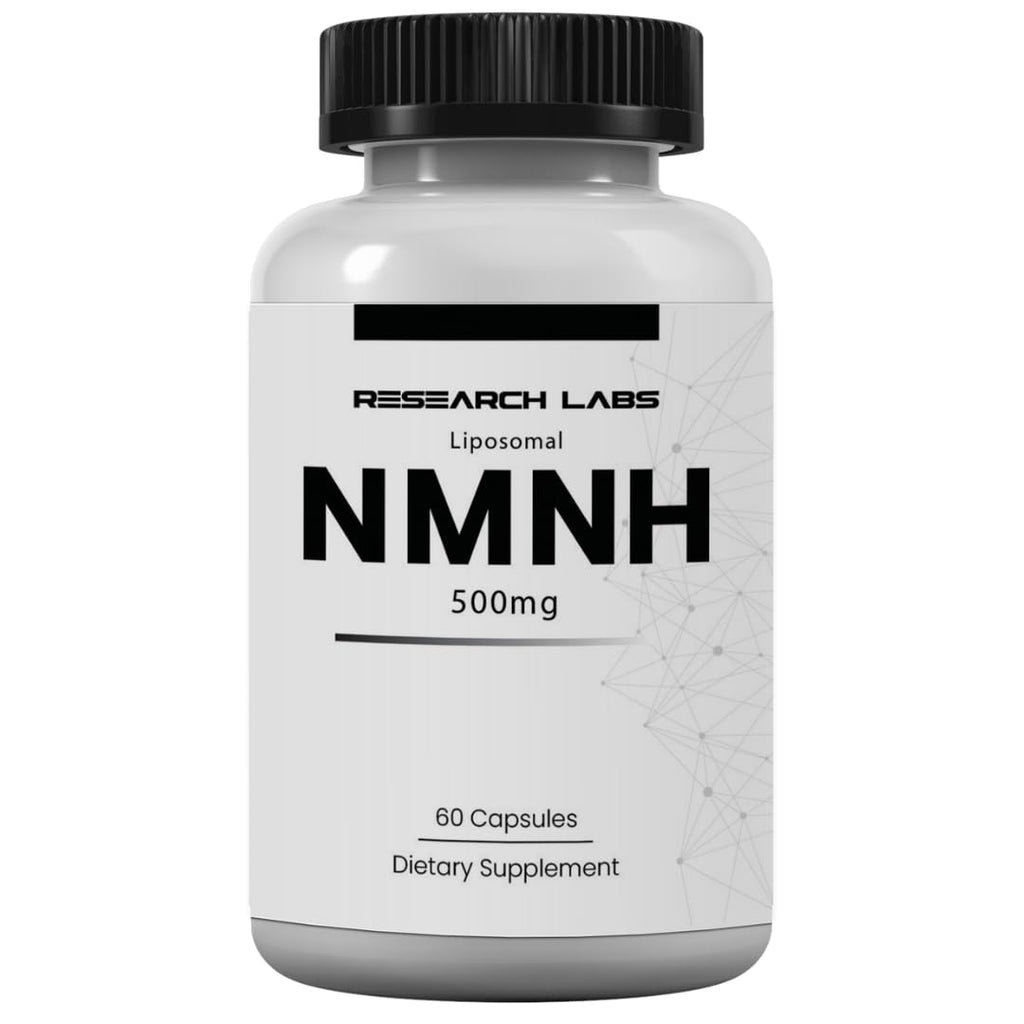 Research Labs Liposomal NMNH (NMN Supplement Alternative) 500mg Per Serving | 60 Capsules (Dihydronicotinamide Mononucleotide) NAD Supplement to Boost NAD+ Levels for Anti Aging Research Labs Au supplements