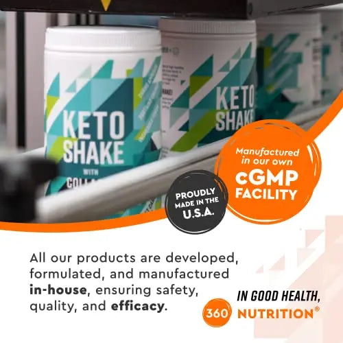 360 Nutrition Instant Keto Coffee with MCT Oil, Coconut Oil, Sweetened, Gluten Free 360 Nutrition Au supplements