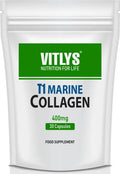 Optimum Marine Collagen 30 Capsules - 1 Month Supply - One Per Day Hydrolysed Collagen Vitlys Au supplements