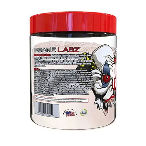 Insane Labz Psychotic Clear, Fully Disclosed, Clinically Dosed Pre Workout Powder Insane Labz Au supplements