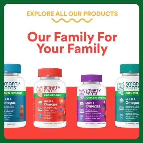 SmartyPants Kids Multivitamin & Fiber Gummies: Prebiotic Fiber to Support Kids Digestion with Vitamin D3, C, Vitamin B12, B6, A, Zinc SmartyPants Au supplements
