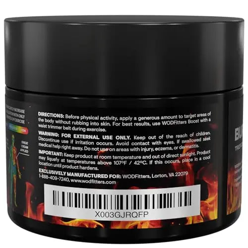 WODFitters Advanced Technology Hot Sweat Cream Workout Enhancer Booster WODFitters Au supplements