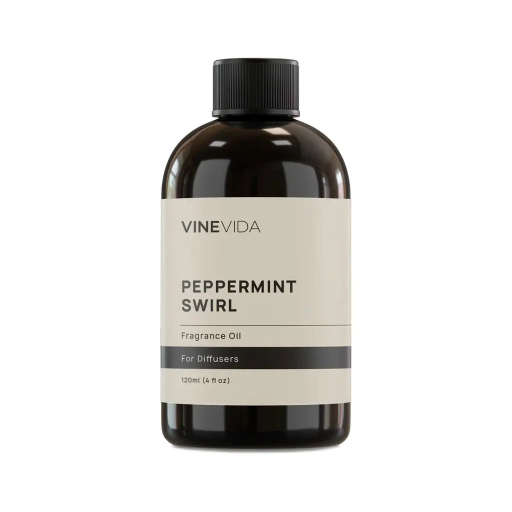 VINEVIDA [4 Fl Oz] Peppermint Swirl Fragrance Oil for Cold Air Diffusers, Essential Oils for Diffuser Oil VINEVIDA Au supplements