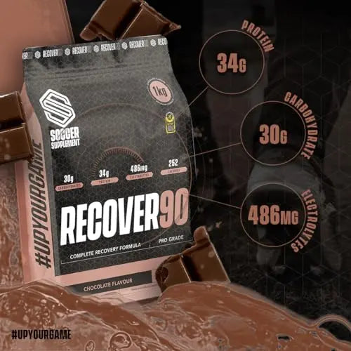 Soccer Supplement Recover90®, Complete Recovery Shake - 31grams of Whey Protein Isolate SOCCER SUPPLEMENT Au supplements