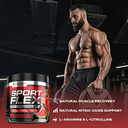 Pre Workout Powder with Beta Alanine, L-Citrulline & L-Arginine | PreWorkout Energy Powder Nature's Nutrition Au supplements