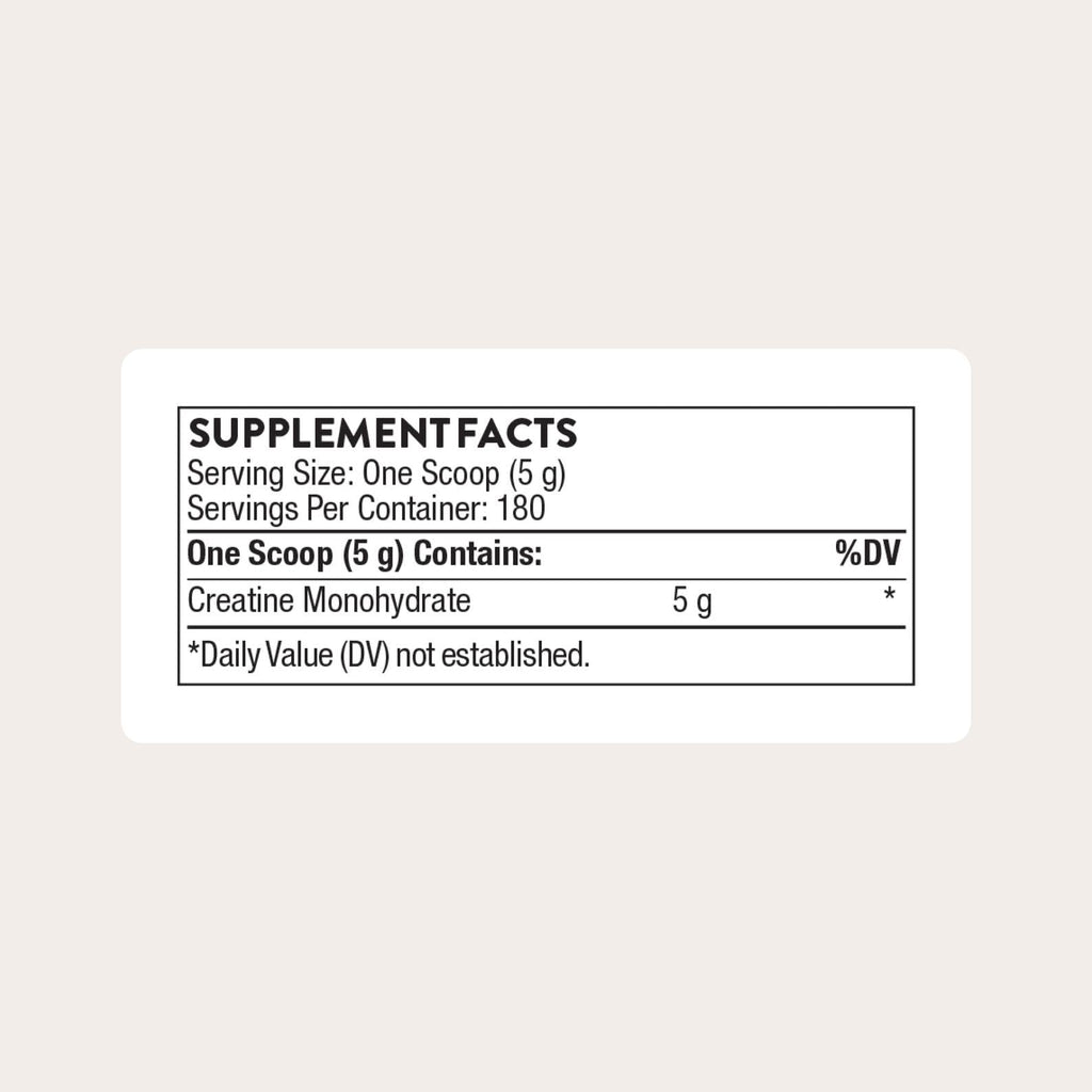 THORNE Creatine - Micronized Creatine Monohydrate Powder - Support for Muscles & Cognitive Function* - for Women & Men - Unflavored - NSF Certified for Sport - 5 g per Serving - 180 Servings THORNE Au supplements