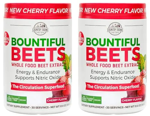 COUNTRY FARMS Bountiful Beets Powder, Wholefood Beet Extract Superfood, Natural Nitric COUNTRY FARMS Au supplements