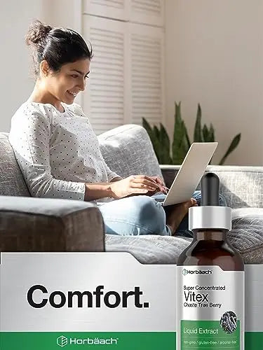 Vitex Berry Chasteberry Extract | 2 fl oz | Super Concentrated | Alcohol Free Chaste Tree Horbäach Au supplements