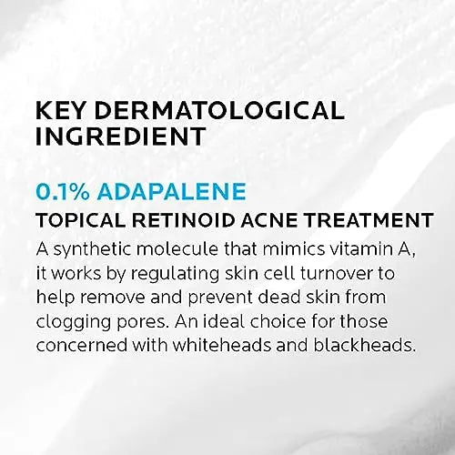 La Roche-Posay Effaclar Adapalene Gel 0.1% Acne Treatment, Prescription La Roche-Posay Au supplements