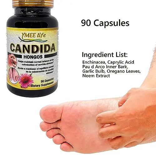 Productos El Colibri Candida Hongos 90 Capsules Productos El Colibri Au supplements
