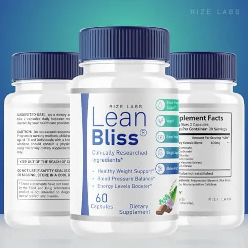 Lean Bliss Weight Loss Pills, Lean Bliss Fat Burning Formula, LeanBliss Advanced Metabolism rize labs Au supplements