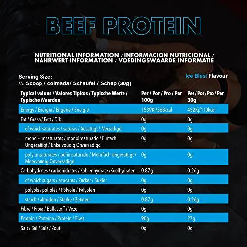 NXT Nutrition Beef Protein Isolate Powder - Protein Powder High in Natural Amino Acids NXT Nutrition Au supplements