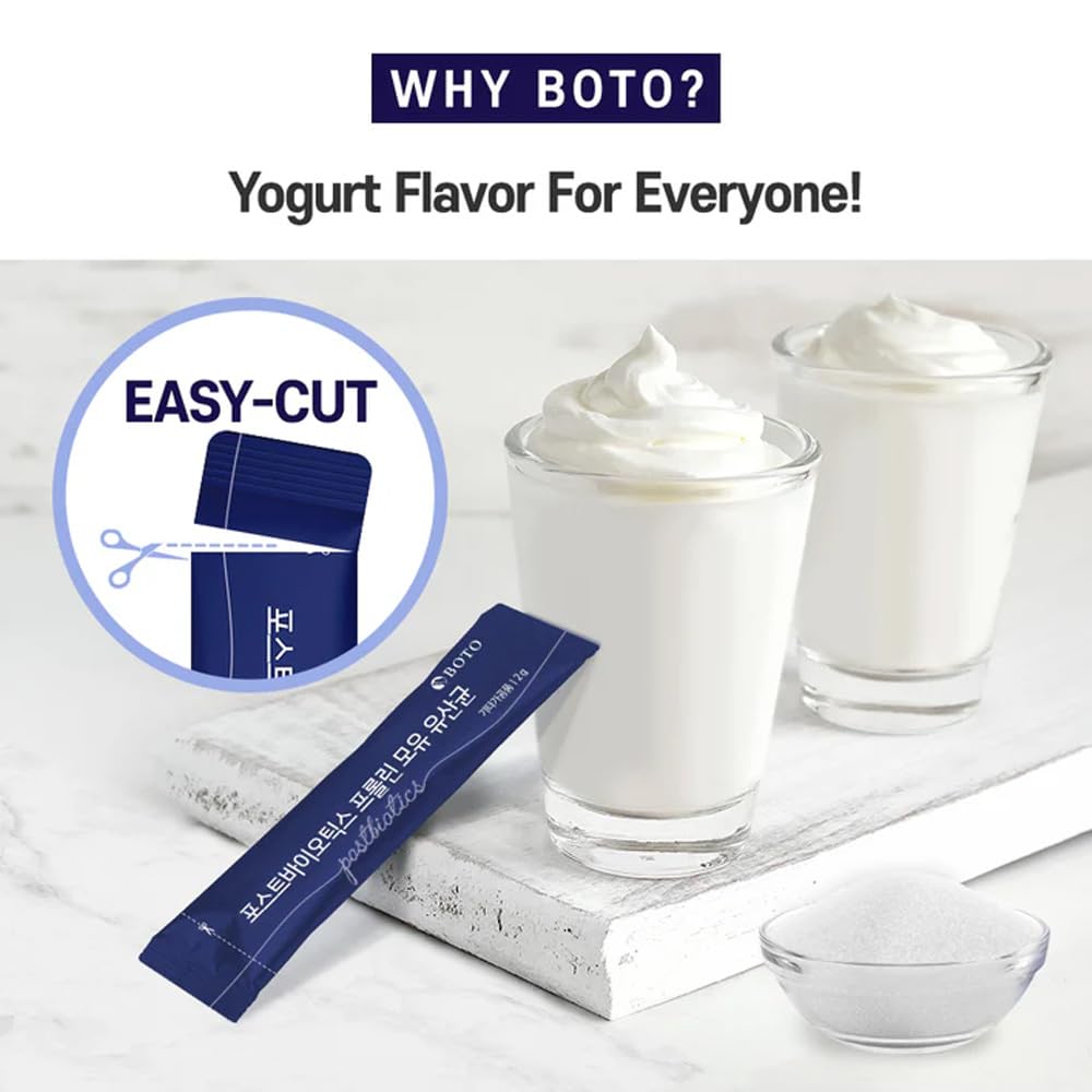 ZIOSTAND BOTO Korean Care it Probiotics Natural Prebiotics Proline Breast Milk Lactobacillus, Colon Cleanse, Immunity Support - 1 Month (30 of Pack, PostBiotics) ZIOSTAND Au supplements