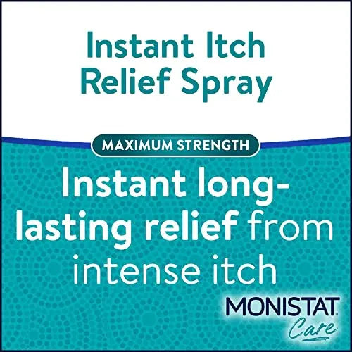 Monistat Instant Itch Relief Spray for Women, Maximum Strength Feminine Itch Care, 2 oz Monistat Au supplements