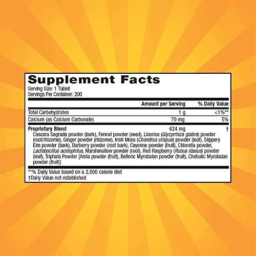 Nature's Secret Super Cleanse Extra Strength Toxin Detox & Gentle Elimination Total Body Lumintrail Au supplements