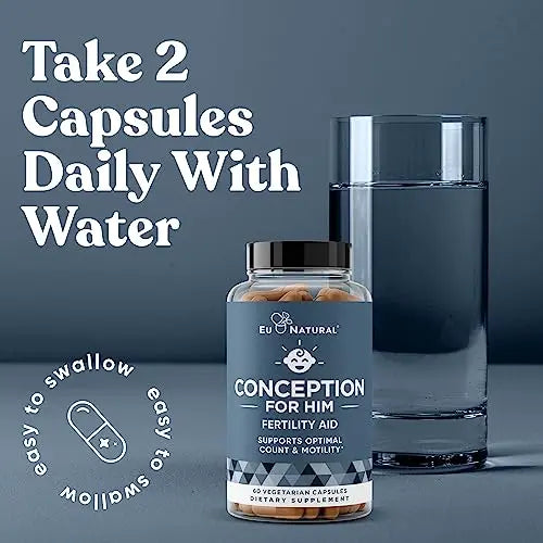 Conception For Him – Fertility Supplements for Men, Male Fertility Booster & Prenatal Eu Natural Au supplements