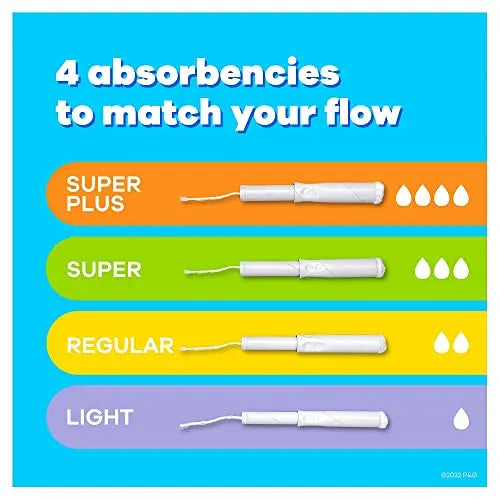 Tampax Tampons Multipack, Lite/Regular/Super Absorbency, Cardboard Applicator, Leakgaurd Skirt Tampax Au supplements