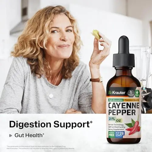 MAUWE HERBS Cayenne Pepper Supplement - Organic Cayenne Pepper Tincture MAUWE HERBS Au supplements