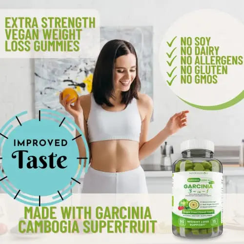 Fat Burning Gummies Pure Extract Garcinia Cambogia, Green Coffee, Raspberry Ketones NATURALGENIUS Au supplements