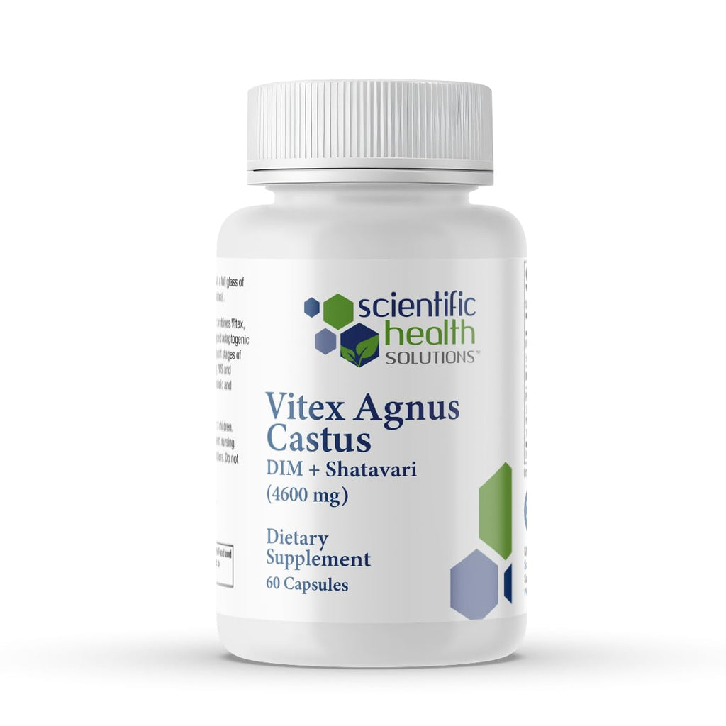 Vitex + DIM + Shatavari Hormone Balance Supplement – PMS, Menopause & Cycle Support for Women – Adaptogenic Complex with Maca, Ashwagandha, Dandelion – Vegan – 60 Capsules Scientific Health Solutions Au supplements