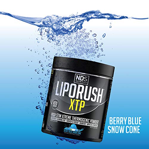 LIPORUSH NDS Nutrition XTP Thermogenic Fat Burner with L-Carnitine - Energy, Focus LIPORUSH Au supplements