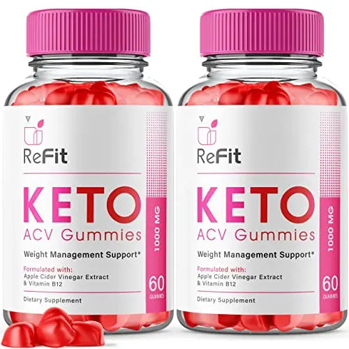 (2 Pack) Refit Keto ACV Gummies for Weight Loss, Refit Keto ACV Gummies Advanced Fyvus Au supplements