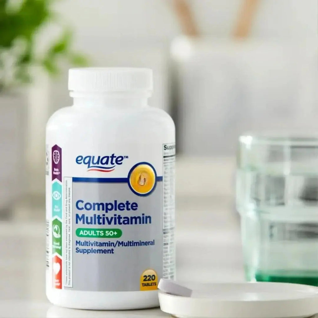AGILIPET Equate Complete Multivitamin/Multimineral Supplement Tablets, Adults 50+, 220 Count (Pack of 1) Sticker AGILIPET Au supplements