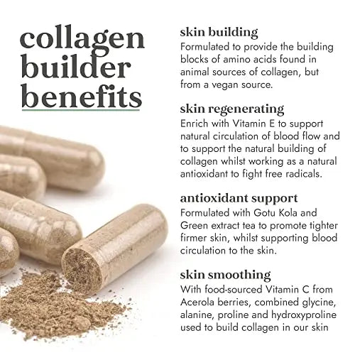 Fushi Vegan Collagen Booster, Vegan Amino Acids, with Vitamin C, E, Biotin Fushi Au supplements