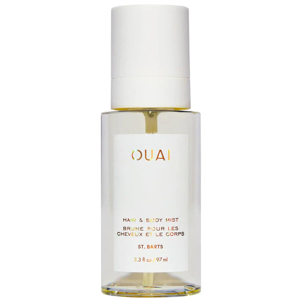 OUAI St. Barts Hair and Body Mist - Tropical-Scented Hair Perfume and Body Spray - Notes of Dragonfruit, Orange Blossom, Tuberose & Musk (3.3 Fl Oz) OUAI Au supplements