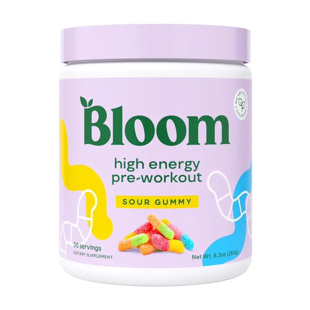 Bloom Nutrition High Energy Pre Workout Powder, Amino Energy with Beta Alanine Bloom Nutrition Au supplements