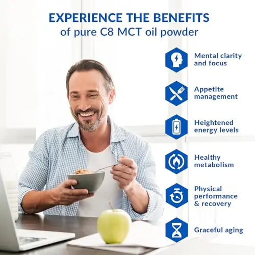 BioTrust Keto Elevate – Pure C8 MCT Oil Powder – Ketogenic Diet Supplement BioTrust Au supplements