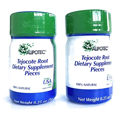 ELVPOTEC Original Mexican Raiz de Tejocote Root- 90 Pieces for One-Month Supply Alipotec Au supplements