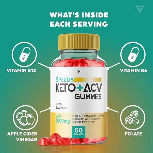 Speedy Keto ACV Gummies, Speedy Keto ACV Gummies Advanced Weight Loss 750MG Fyvus Au supplements