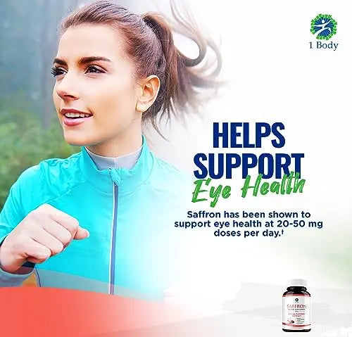 1 Body Saffron Extract 8825 – Antioxidant & Mood Support Saffron Supplement 1 Body Au supplements