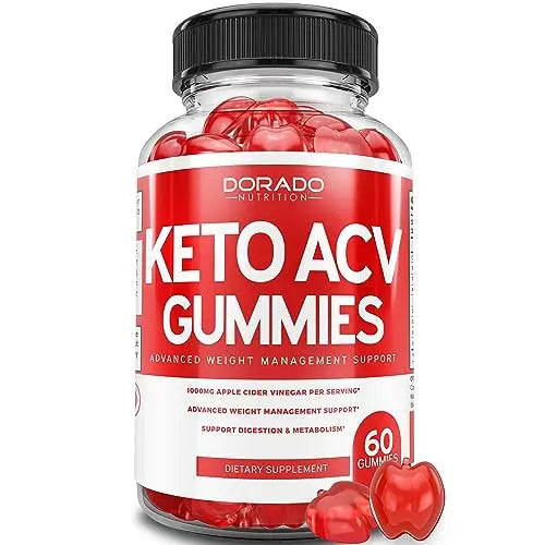 KETO ACV Gummies for Weight Management Support (1000mg Per Serving) DORADO NUTRITION Au supplements