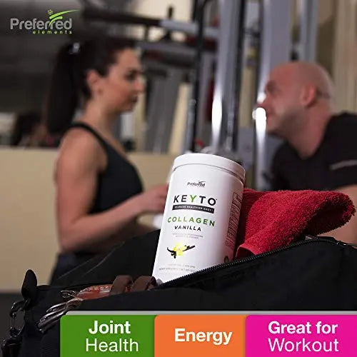 Keto Collagen Protein Powder with MCT Oil – Keto and Paleo Friendly Grass Fed Preferred Elements Au supplements