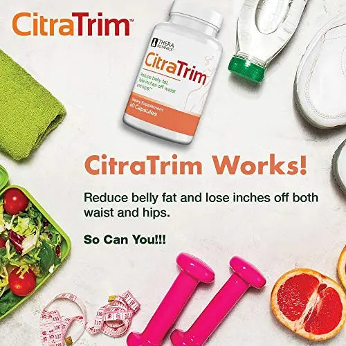 Thera Botanics CitraTrim Weight Loss Supplement, 60 capsules Therabotanics Au supplements