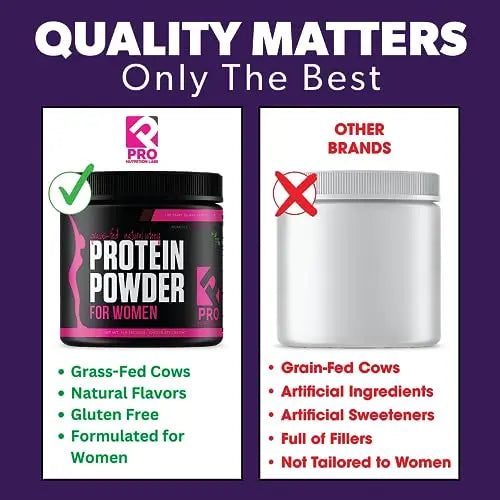 PRO NUTRITION LABS Whey Protein Vanilla Powder for Women - Supports Lean Muscle PRO NUTRITION LABS Au supplements