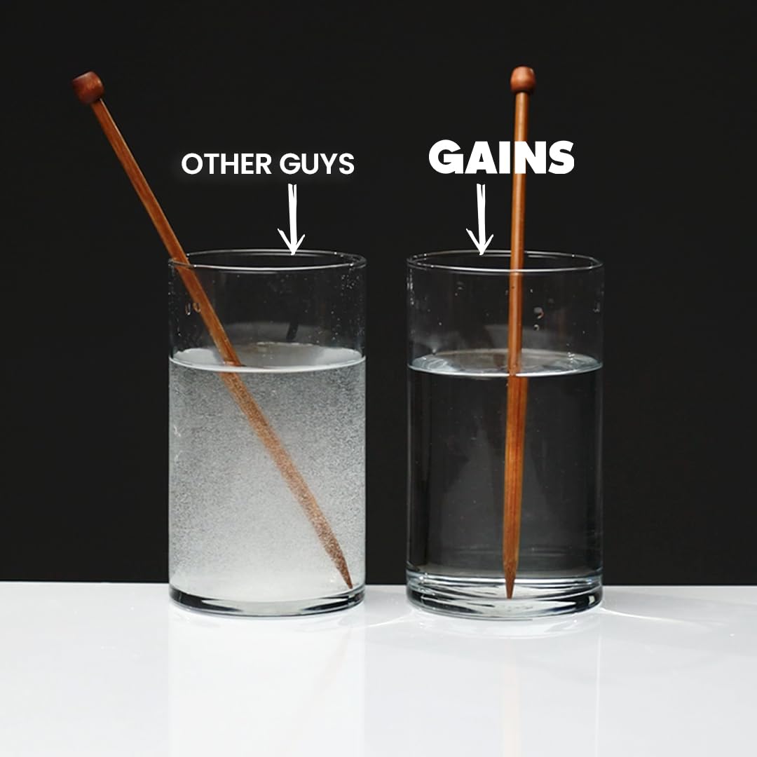 Gains in Bulk Instantized Creatine Monohydrate for Men & Women, Soluble Creatine Powder, Supports Muscle Building, Strength and Performance