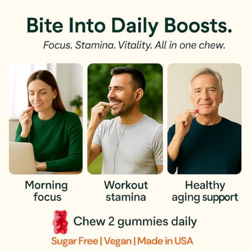 b.Ready NAD+ Gummies, Premium 1000 mg NAD Supplement with 500 mg TMG, Grape Seed & Black Pepper Extract – NAD+ for Healthy Aging, Cellular Energy & Antioxidant Support, Vegan, Sugar-Free, 60 Count b.Ready Au supplements