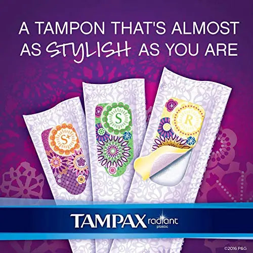 Tampax 29936 Radiant Tampons Regular Super, 84 Count (Pack of 1) Tampax Au supplements