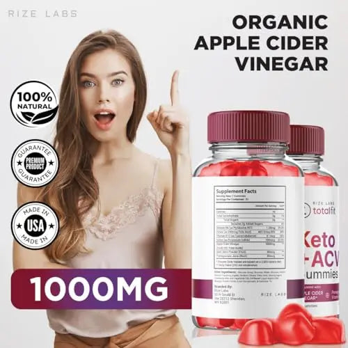 Total Fit Keto ACV Gummies Advanced Weight Loss, Total Fit Keto ACV + BCB Gummies rize labs Au supplements