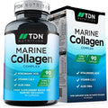 Marine Collagen Capsules 1400mg with Hyaluronic Acid, High Strength Collagen Supplement TDN Au supplements