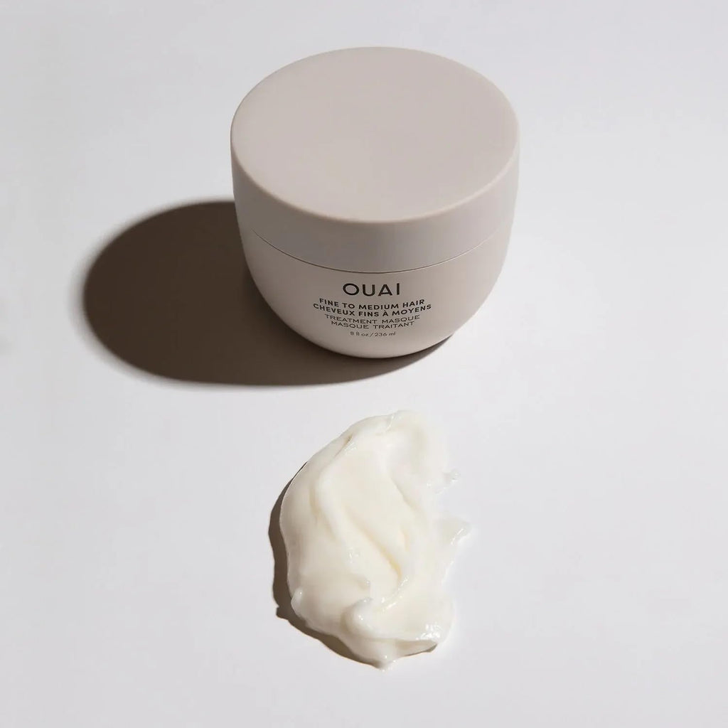 OUAI Fine to Medium Hair Treatment Masque - Hydrating Hair Mask to Help Repair Strands & Increase Shine - With Shea Butter, Keratin and Panthenol - Paraben, Phthalate & Sulfate Free (8 Fl Oz) OUAI Au supplements