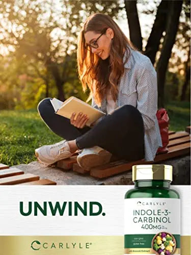 Carlyle Indole-3-Carbinol (I3C) 400mg | 120 Capsules | Advanced Formula Carlyle Au supplements