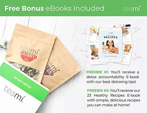 Teami® 30-Day Detox Tea Pack: All-Natural Teatox Kit with Teami Skinny & Teami Colon Teami Au supplements